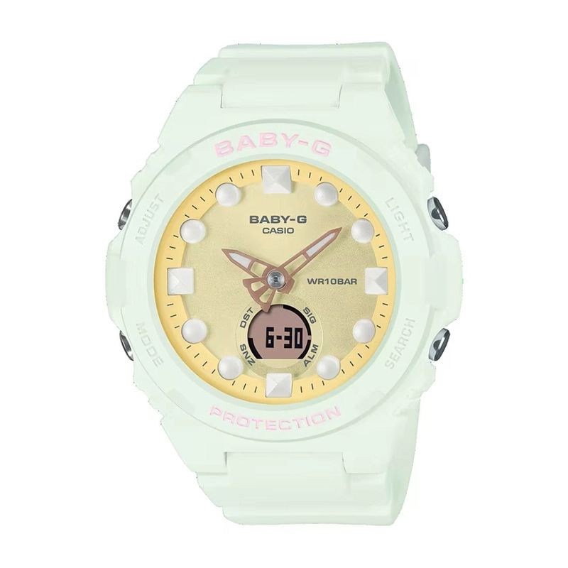ساعت مچی عقربه‌ای کوارتز زنانه کاسیو مدل Baby-G BGA-320FH-3ADR